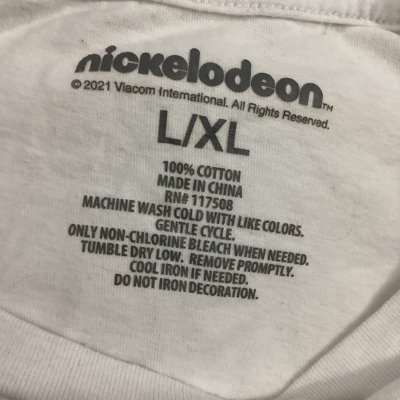 Nickelodeon Rugrats Tee womans L/XL short sleeve colorful on white backg… - Picture 6 of 12